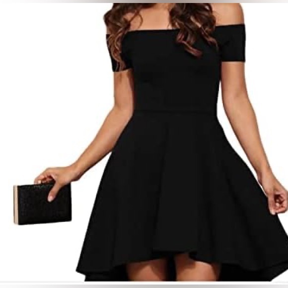 SARIN MATHEWS off the shoulder cocktail dress ✨ - Picture 7 of 14